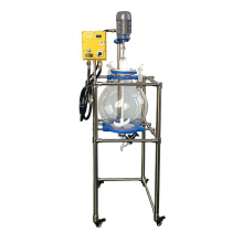 50l Customized Laboratory Chemical mixing glass vessel reactor